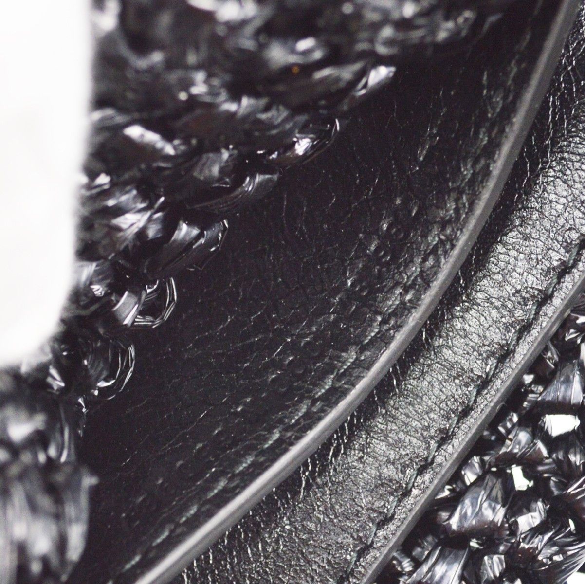 Balenciaga Balenciaga Le Cagole Panier Raffia with Leather Size ONE SIZE - 4 Thumbnail