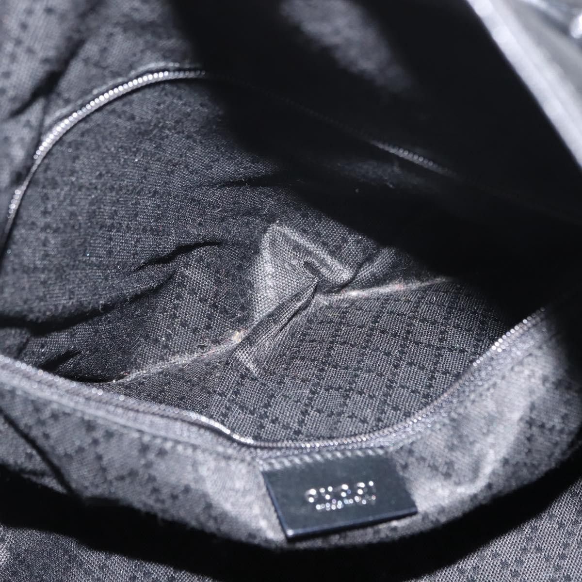 Gucci Gucci Vintage Bamboo Handle Open Hobo Nylon Size ONE SIZE - 17 Thumbnail