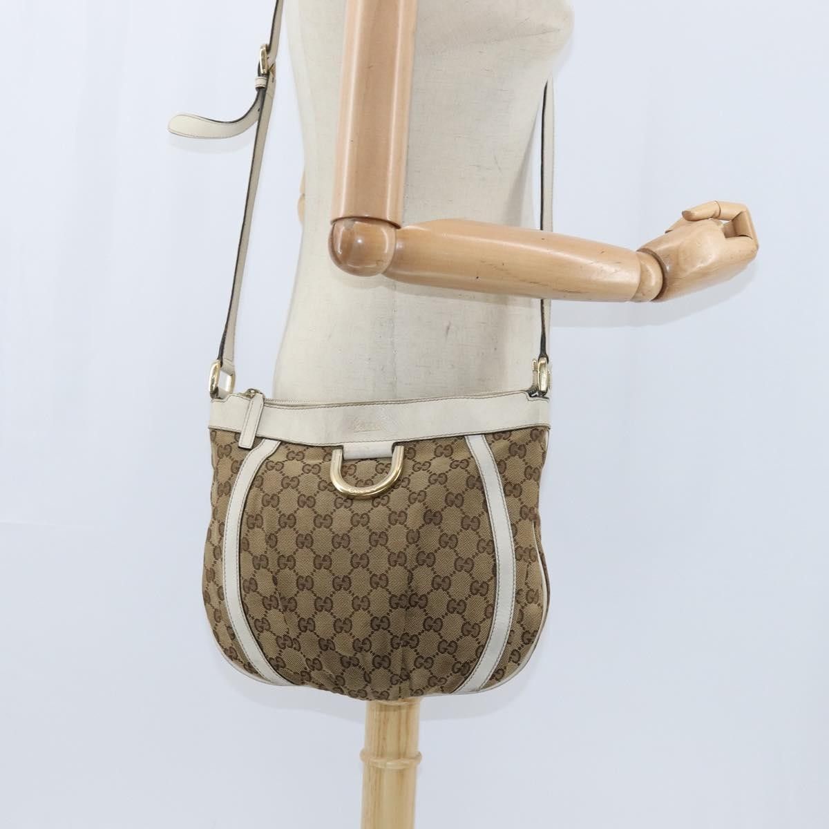 Gucci Gucci D Ring Messenger Bag GG Canvas Size ONE SIZE - 13 Thumbnail