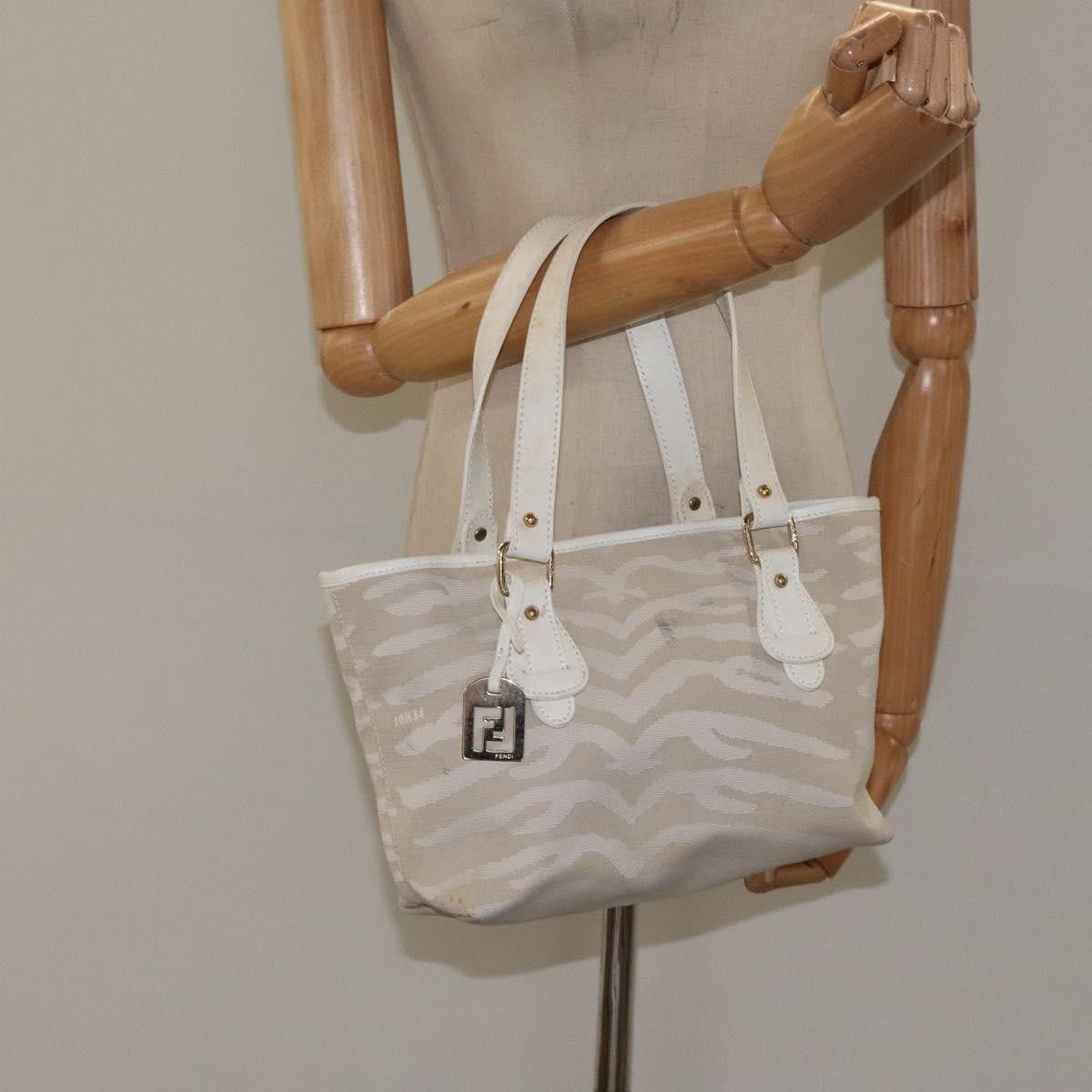Fendi Fendi Vintage Tiger Tote Canvas Size ONE SIZE - 15 Thumbnail