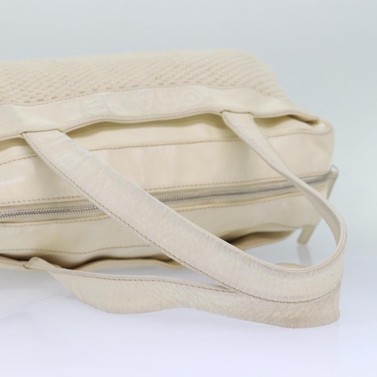 Chanel Chanel Zip Shoulder Bag Canvas Size ONE SIZE - 8 Thumbnail