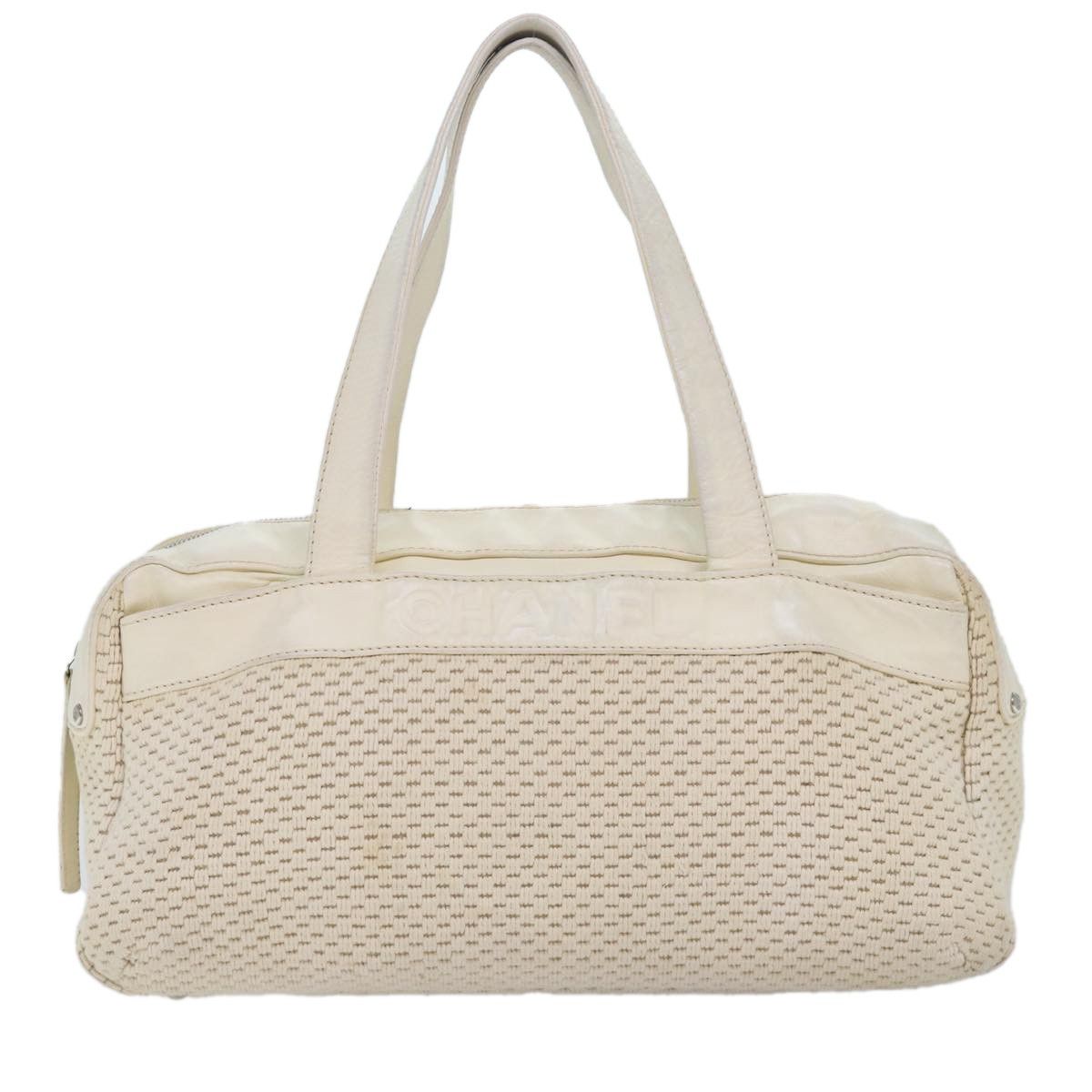 Chanel Chanel Zip Shoulder Bag Canvas Size ONE SIZE - 24 Thumbnail