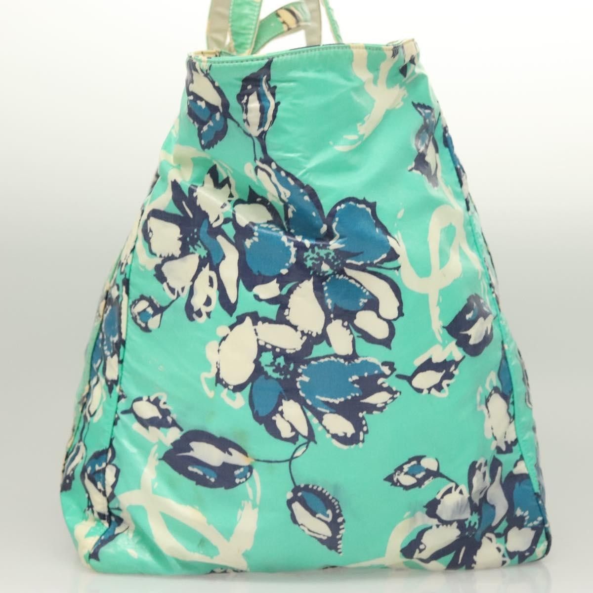 Chanel Chanel Vintage Floral Tote Nylon Size ONE SIZE - 4 Thumbnail