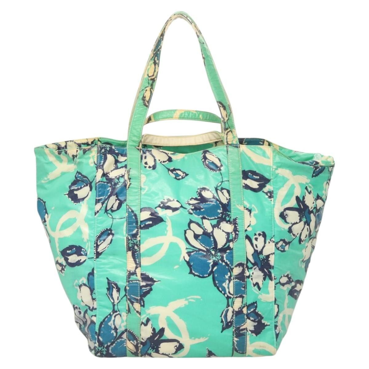 Chanel Chanel Vintage Floral Tote Nylon Size ONE SIZE - 24 Thumbnail