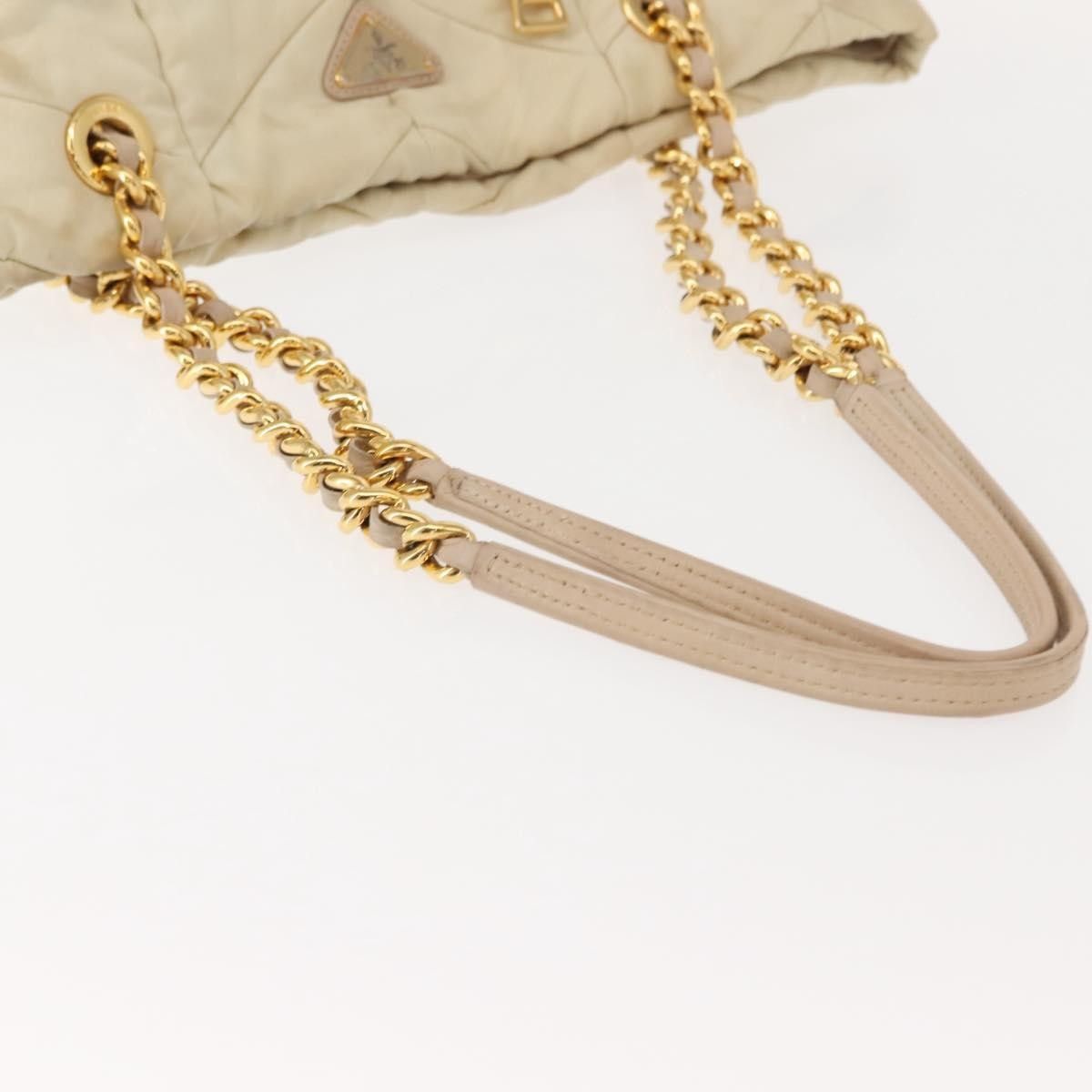 Prada Prada Chain Front Zip Tote Quilted Tessuto Size ONE SIZE - 8 Thumbnail