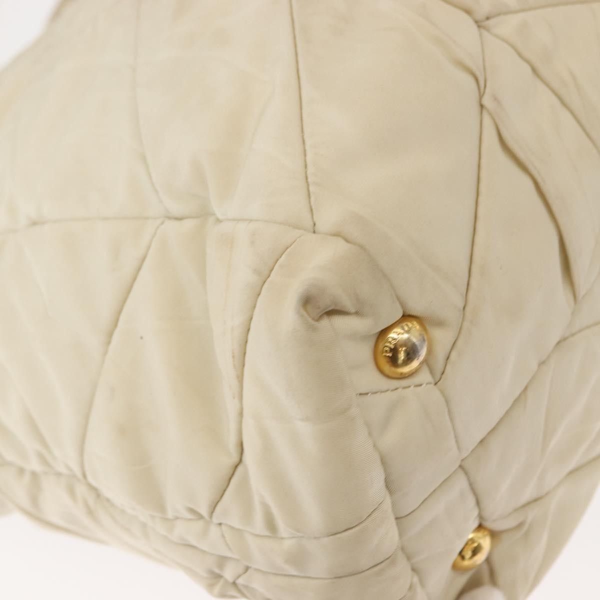 Prada Prada Chain Front Zip Tote Quilted Tessuto Size ONE SIZE - 10 Thumbnail