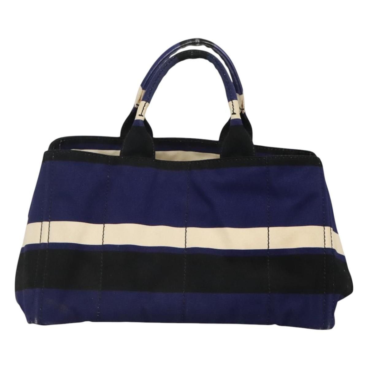 Prada Prada Canapa Open Tote Canvas Size ONE SIZE - 2 Thumbnail