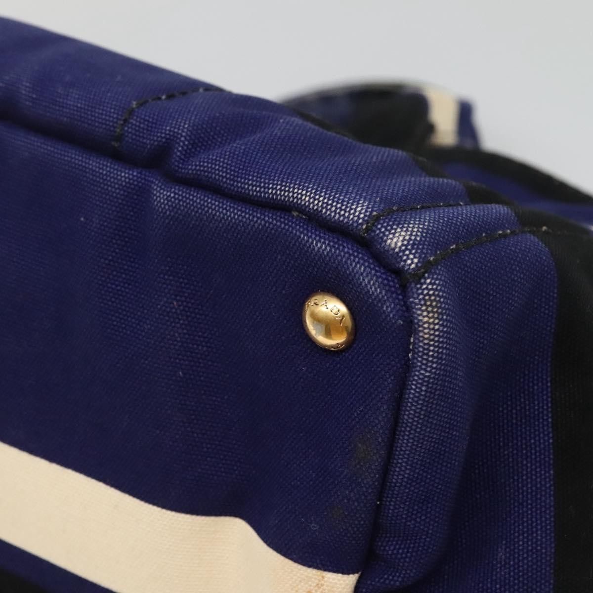 Prada Prada Canapa Open Tote Canvas Size ONE SIZE - 12 Thumbnail