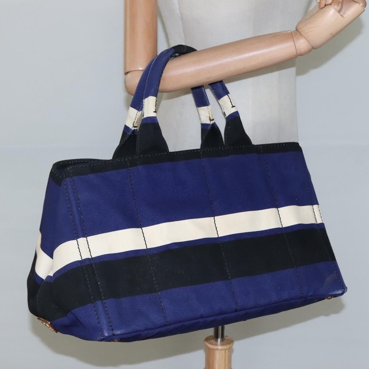 Prada Prada Canapa Open Tote Canvas Size ONE SIZE - 14 Thumbnail