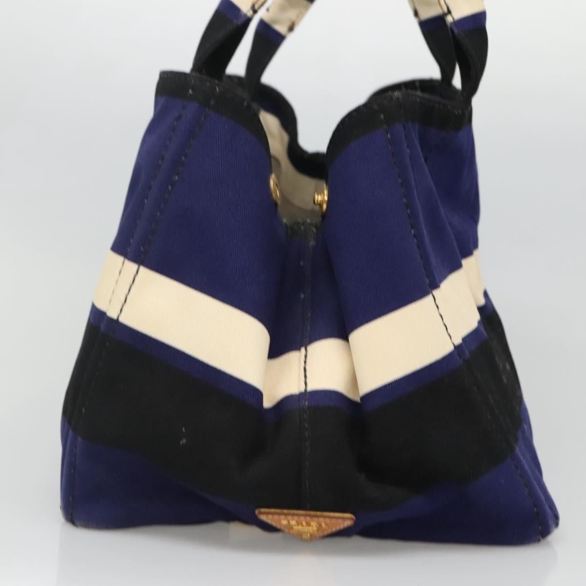 Prada Prada Canapa Open Tote Canvas Size ONE SIZE - 3 Thumbnail