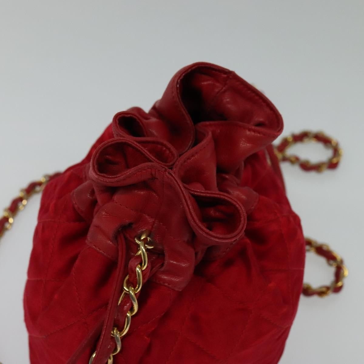 Chanel Chanel Vintage Drawstring Bucket Bag Quilted Satin Size ONE SIZE - 20 Thumbnail