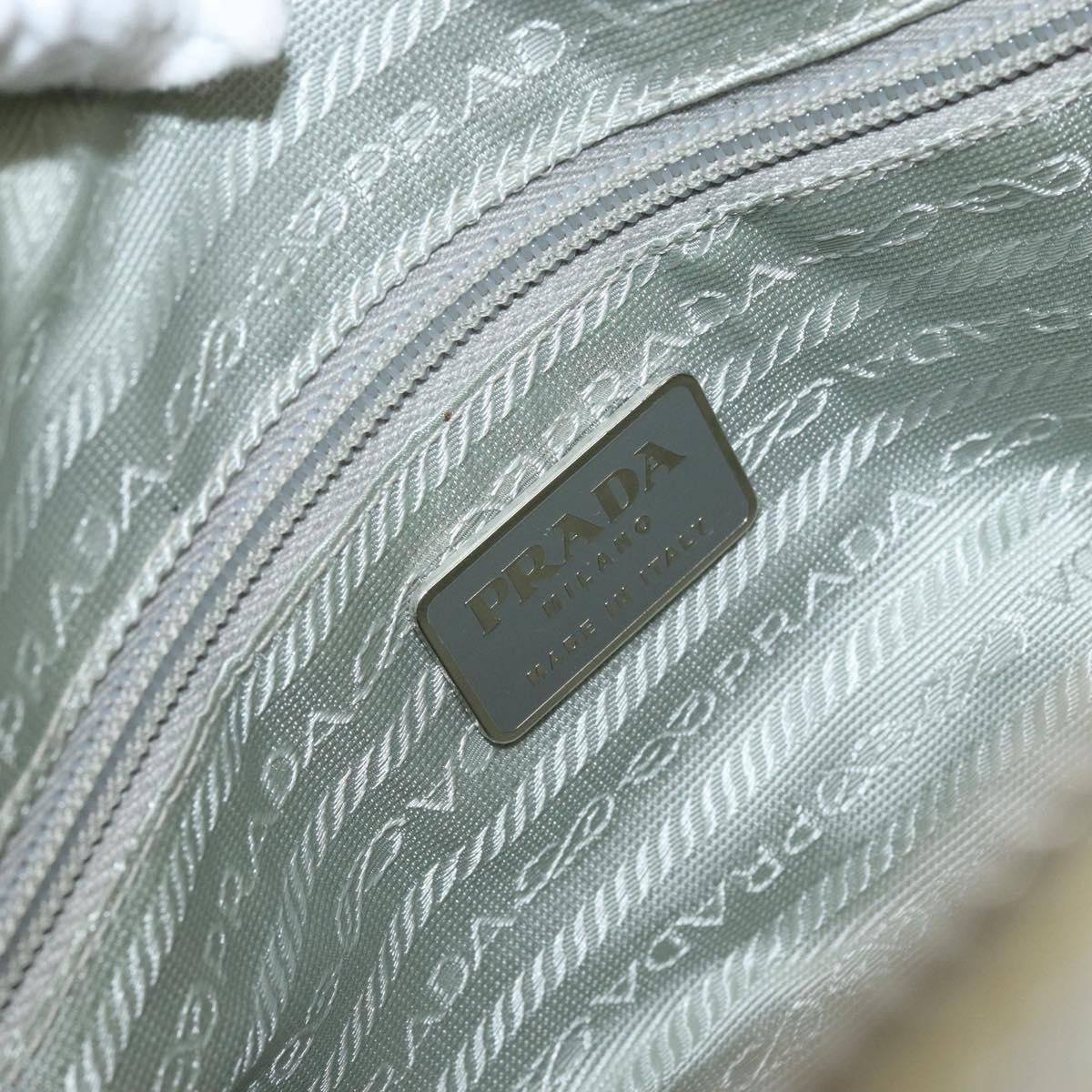 Prada Prada Vintage Zip Handbag Tessuto Size ONE SIZE - 6 Thumbnail
