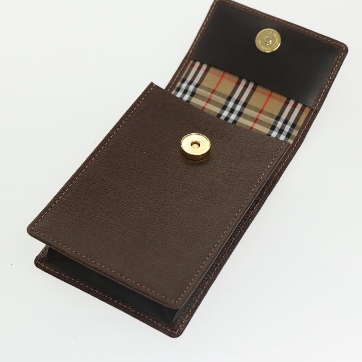 Burberry Burberry Vintage Pouch Leather Size ONE SIZE - 13 Thumbnail