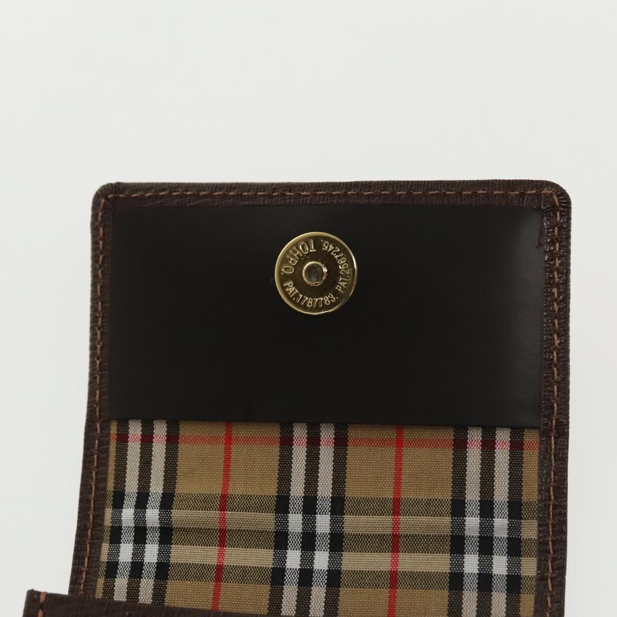Burberry Burberry Vintage Pouch Leather Size ONE SIZE - 14 Thumbnail
