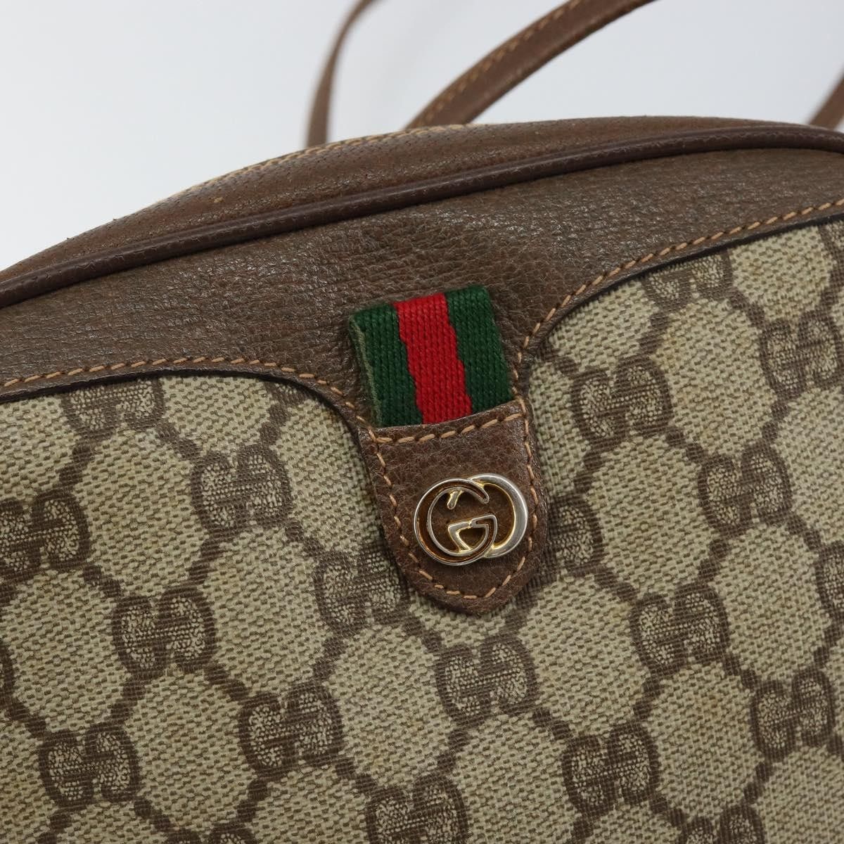 Gucci Gucci Vintage Pocket Shoulder Bag Canvas Size ONE SIZE - 19 Thumbnail