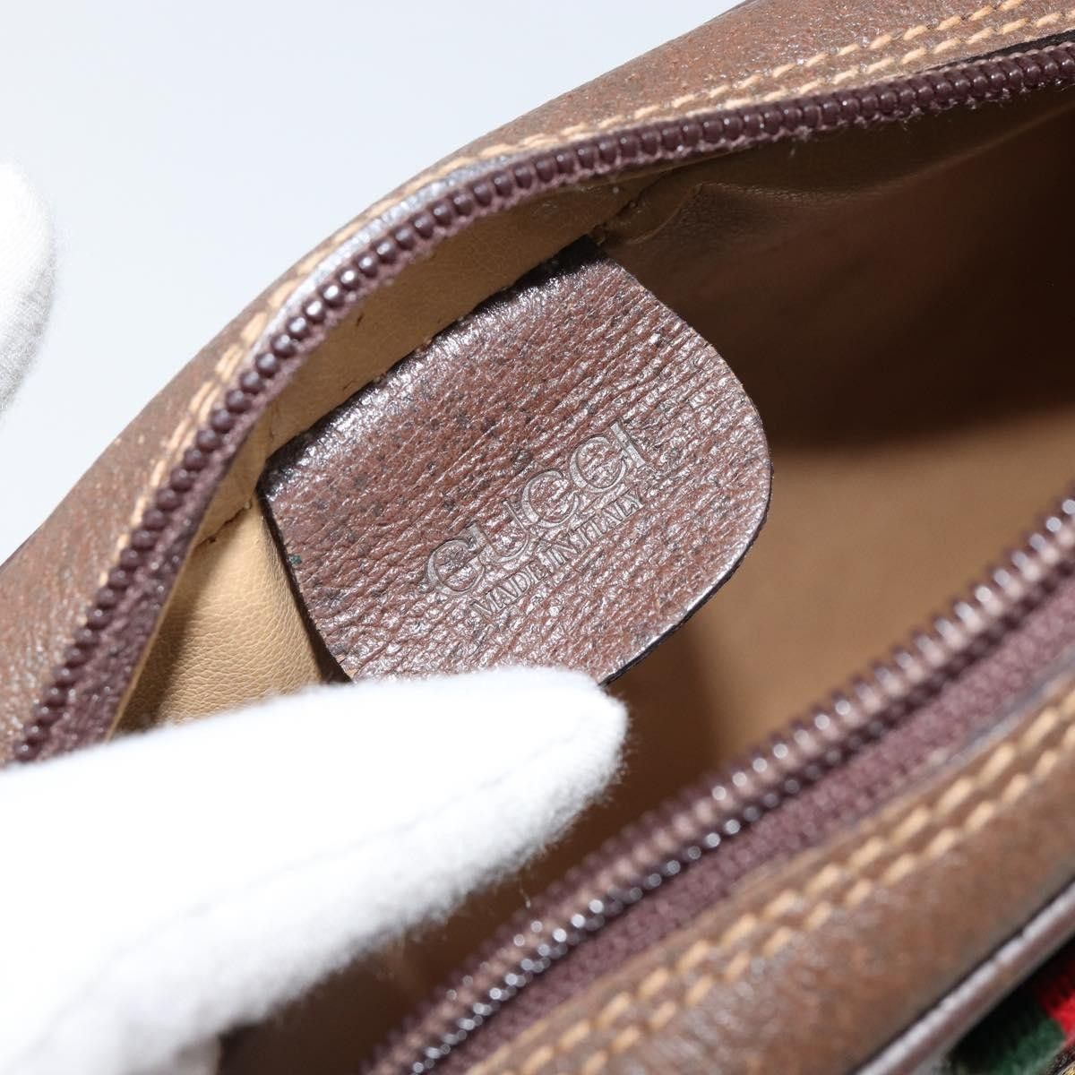 Gucci Gucci Vintage Pocket Shoulder Bag Canvas Size ONE SIZE - 6 Thumbnail