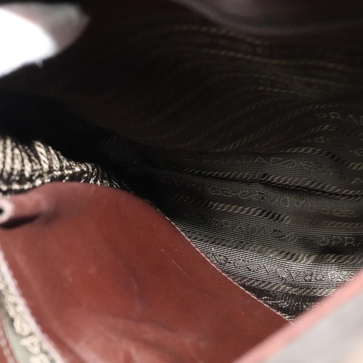 Prada Prada Vintage Shoulder Bag Leather Size ONE SIZE - 19 Thumbnail