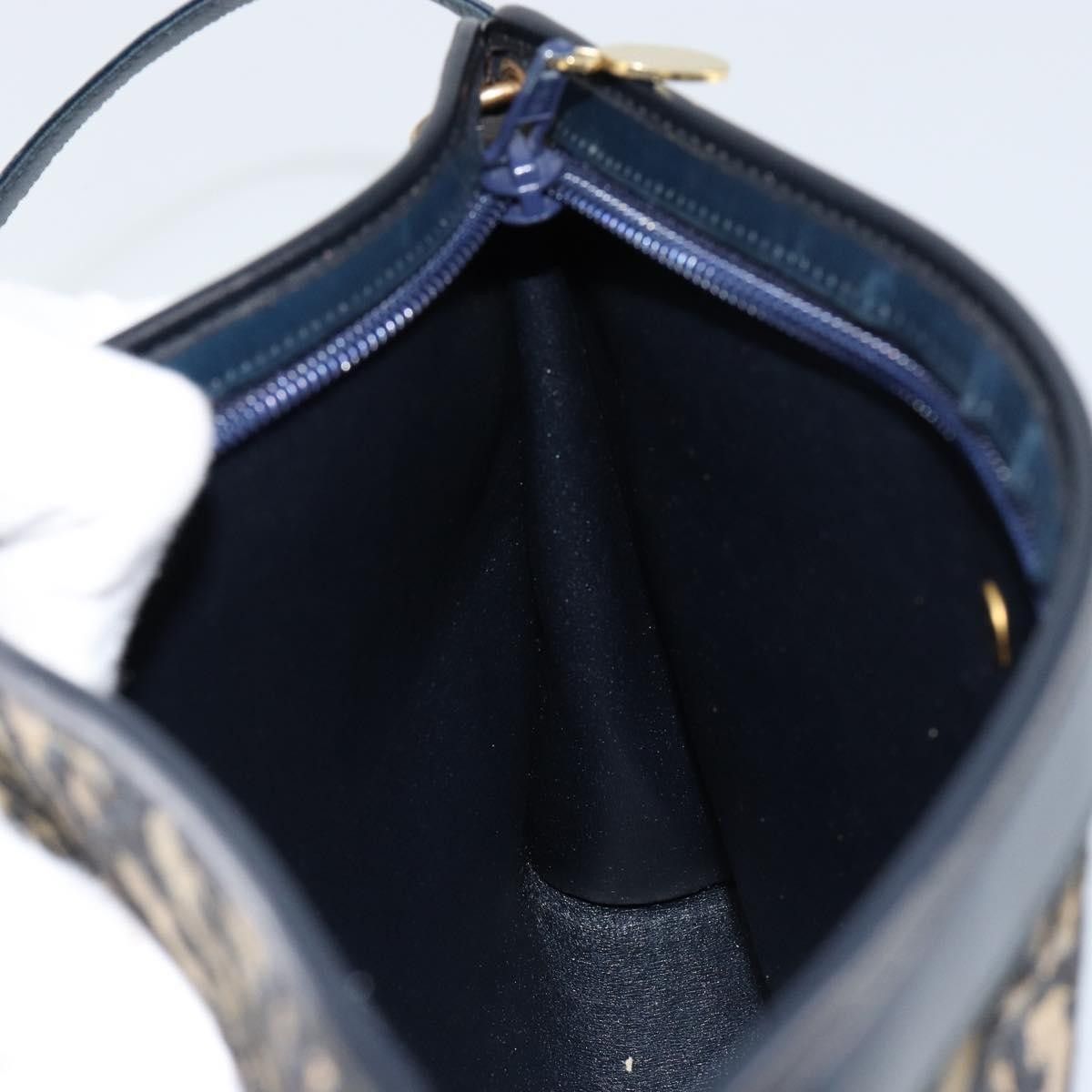 Dior Christian Dior Vintage Trotter Shoulder Bag Canvas Size ONE SIZE - 18 Thumbnail