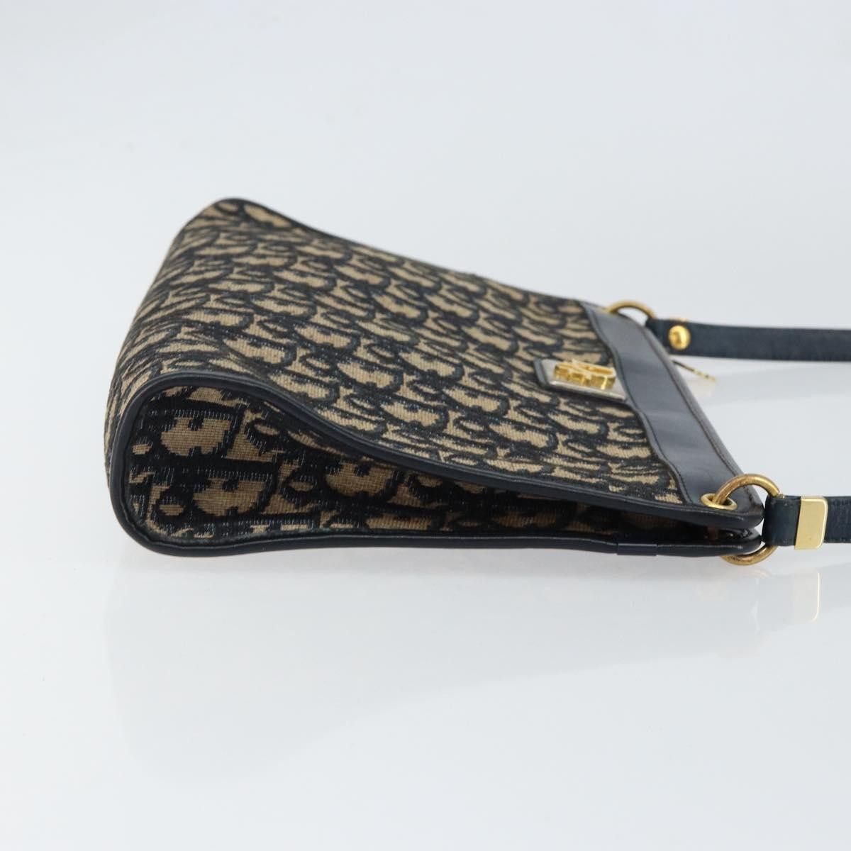 Dior Christian Dior Vintage Trotter Shoulder Bag Canvas Size ONE SIZE - 3 Thumbnail