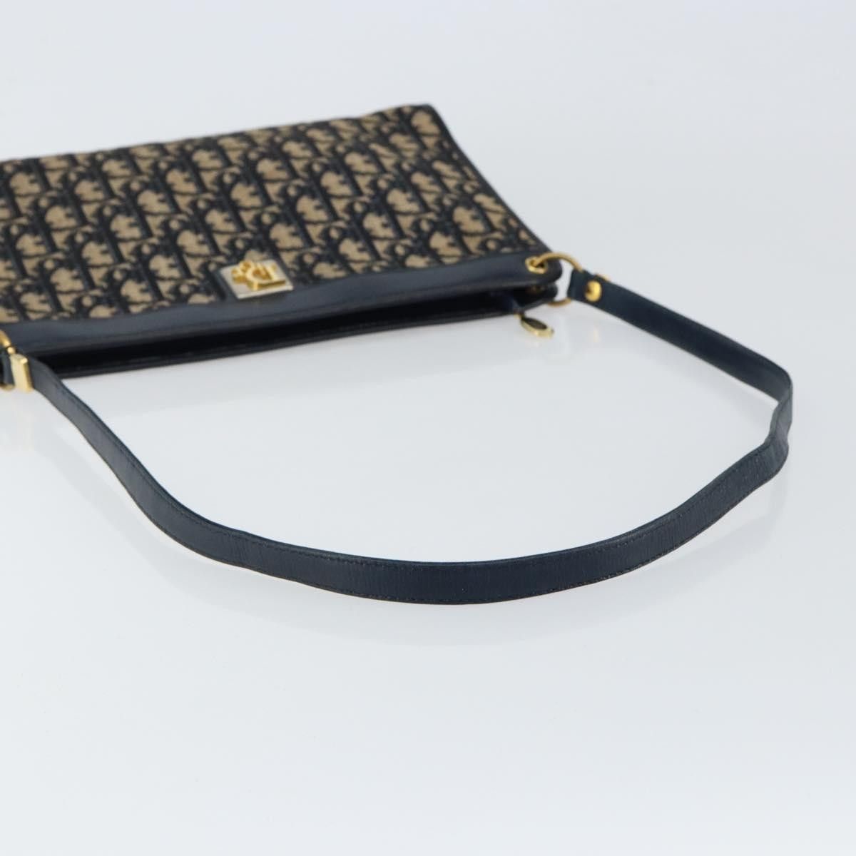 Dior Christian Dior Vintage Trotter Shoulder Bag Canvas Size ONE SIZE - 7 Thumbnail