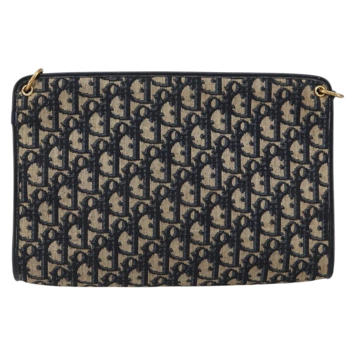 Dior Christian Dior Vintage Trotter Shoulder Bag Canvas Size ONE SIZE - 2 Thumbnail