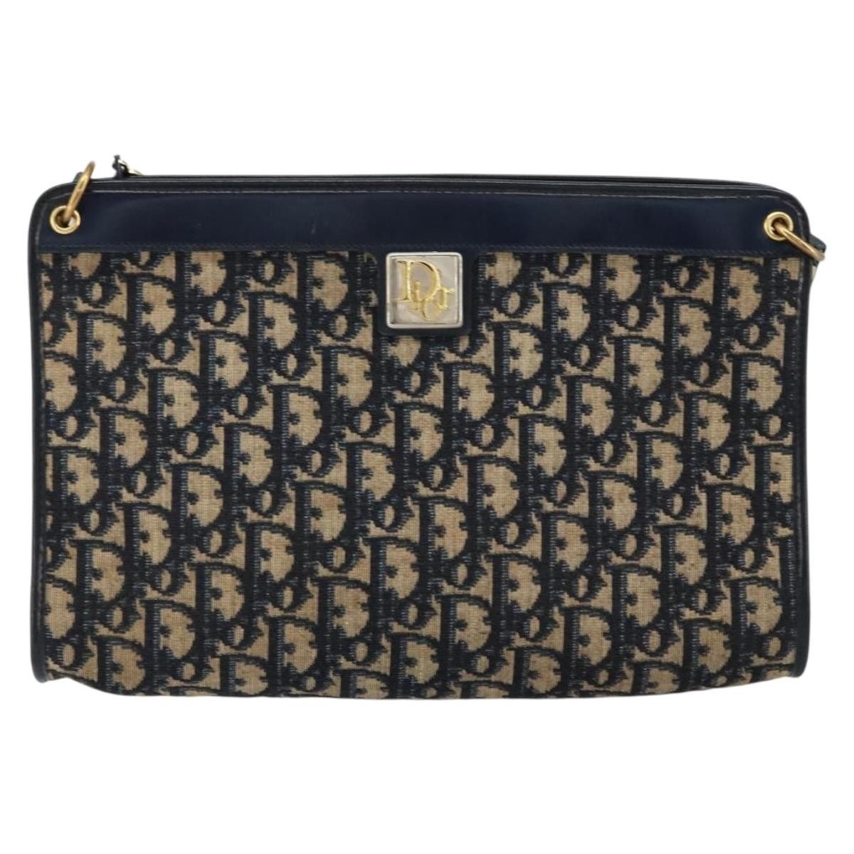 Dior Christian Dior Vintage Trotter Shoulder Bag Canvas Size ONE SIZE - 20 Thumbnail