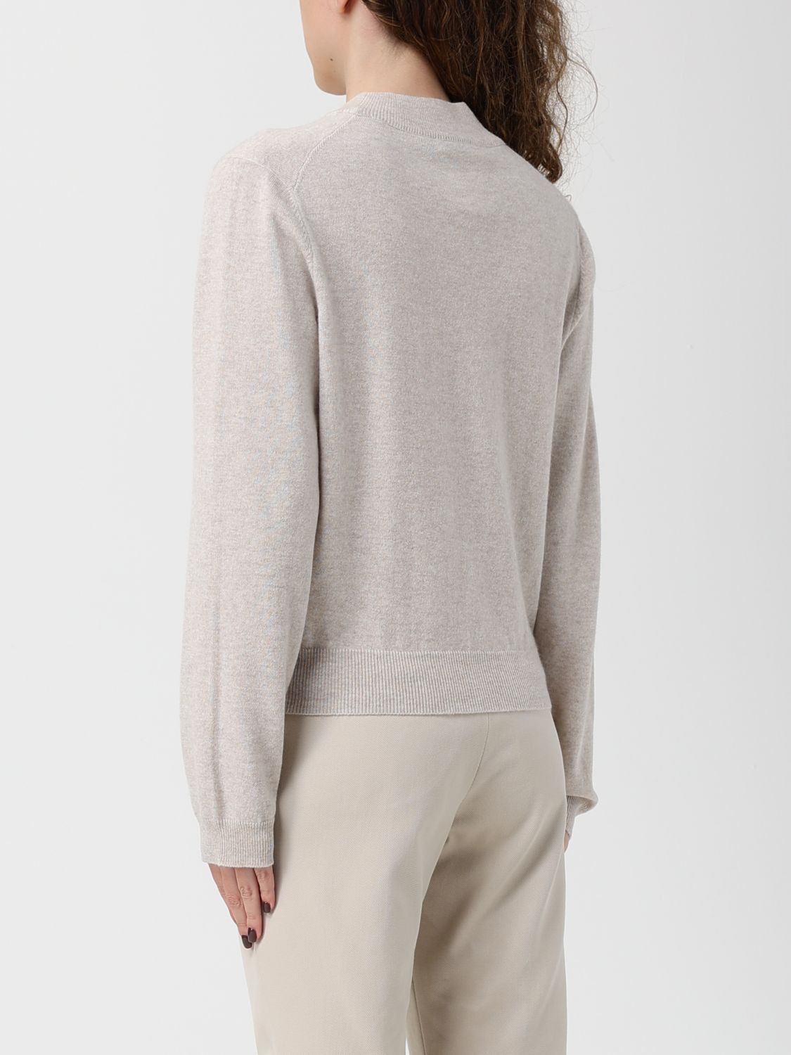 Brunello Cucinelli Brunello Cucinelli Sweater Woman Charcoal Size M / US 6-8 / IT 42-44 - 3 Thumbnail