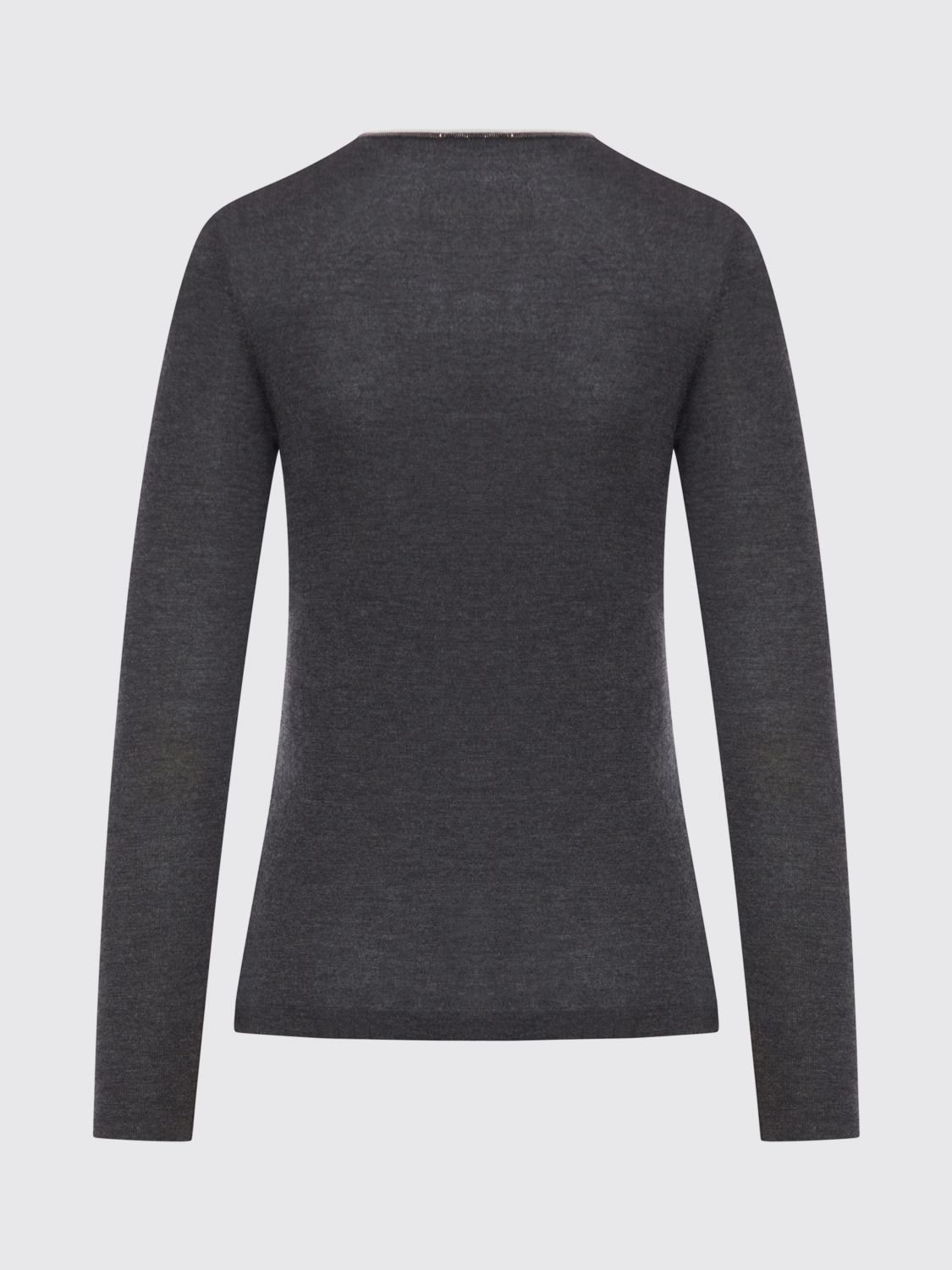 Brunello Cucinelli Brunello Cucinelli Sweater Woman Grey Size S / US 4 / IT 40 - 2 Thumbnail