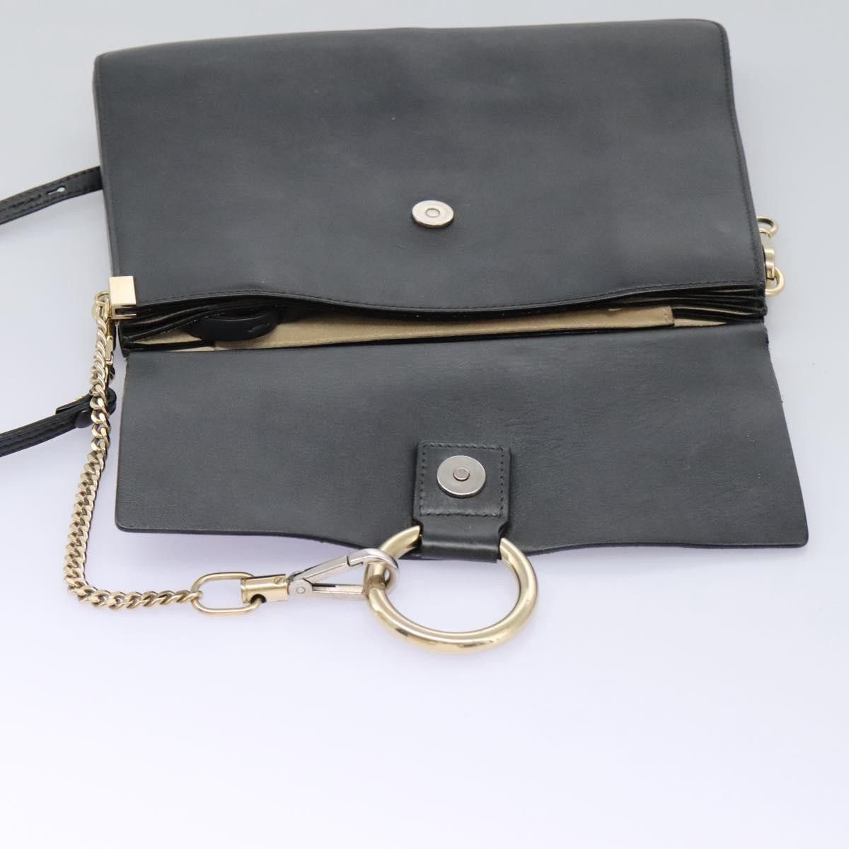 Chloe Chloe Faye Shoulder Bag Leather and Suede Size ONE SIZE - 13 Thumbnail