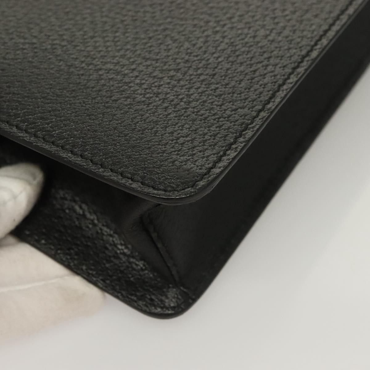 Salvatore Ferragamo Salvatore Ferragamo Logo Zip Pouch Leather Size ONE SIZE - 8 Thumbnail