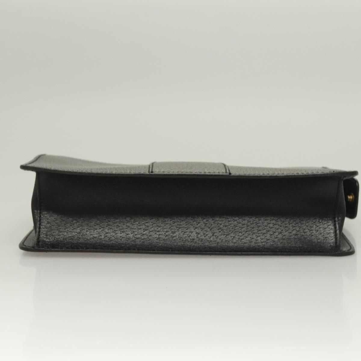 Salvatore Ferragamo Salvatore Ferragamo Logo Zip Pouch Leather Size ONE SIZE - 13 Thumbnail