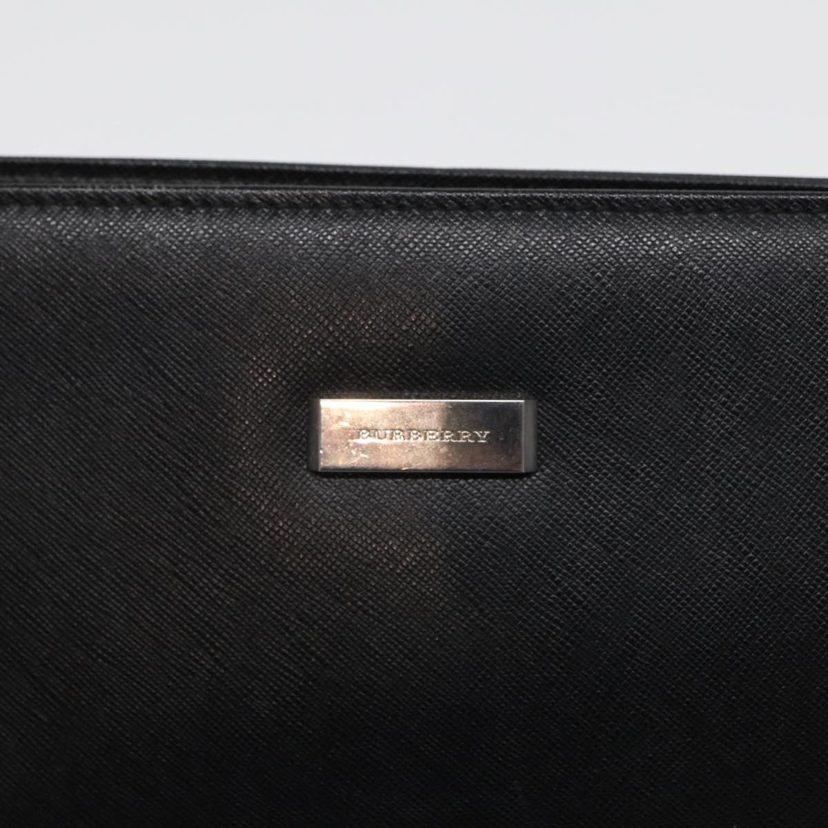 Burberry Burberry Zip Pouch Leather Size ONE SIZE - 17 Thumbnail