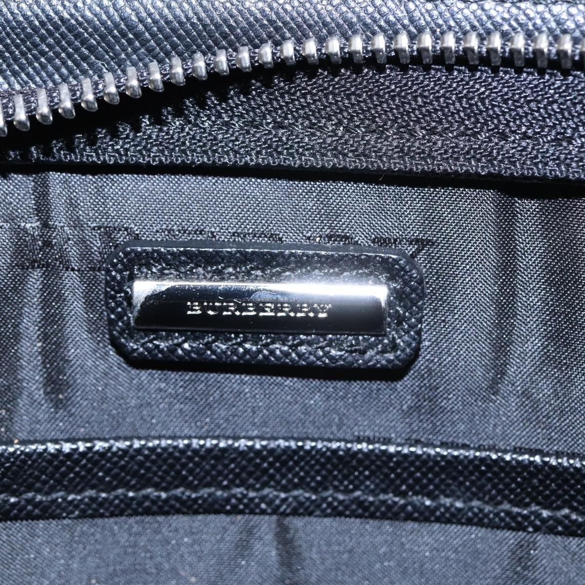 Burberry Burberry Zip Pouch Leather Size ONE SIZE - 6 Thumbnail