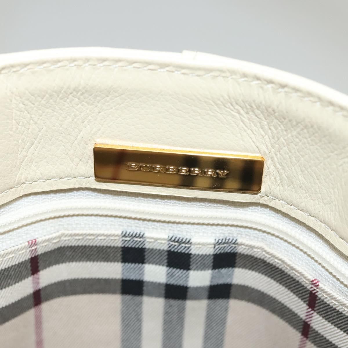 Burberry Burberry Vintage Handbag Leather Size ONE SIZE - 6 Thumbnail