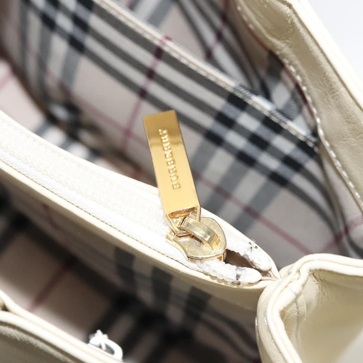 Burberry Burberry Vintage Handbag Leather Size ONE SIZE - 13 Thumbnail