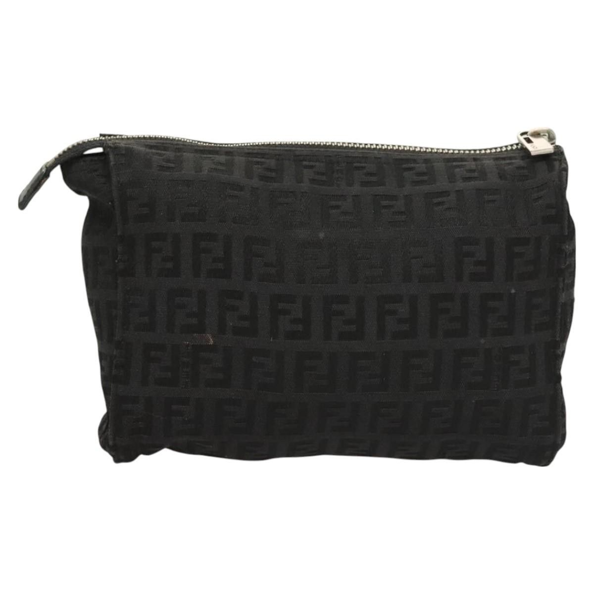 Fendi Fendi FF Logo Pouch Canvas Size ONE SIZE - 2 Thumbnail