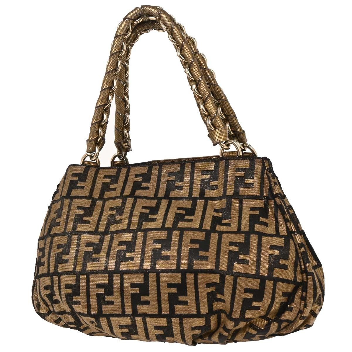 Fendi Fendi Mia Tote Zucca Canvas Size ONE SIZE - 2 Thumbnail