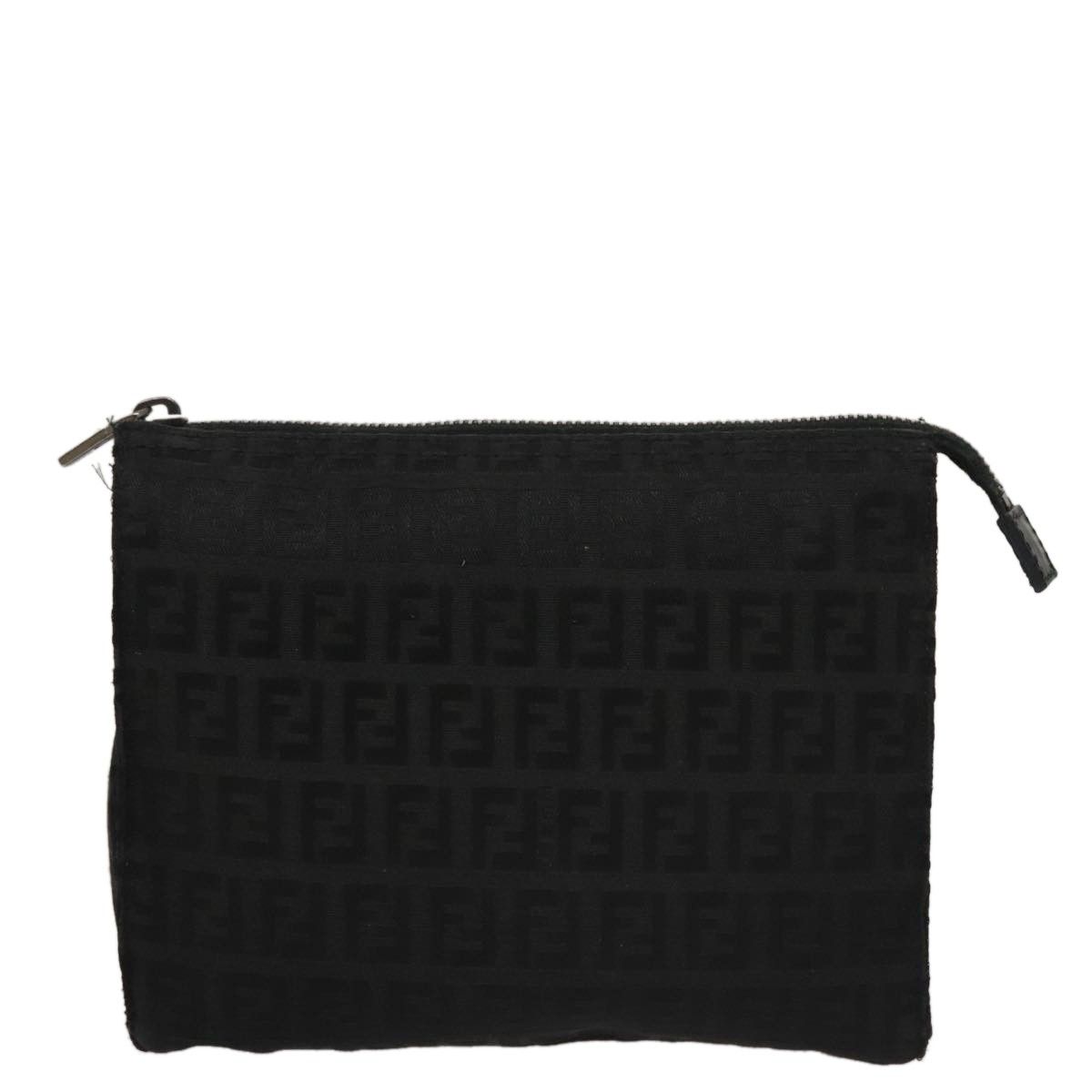 Fendi Fendi FF Logo Pouch Canvas Size ONE SIZE - 16 Thumbnail