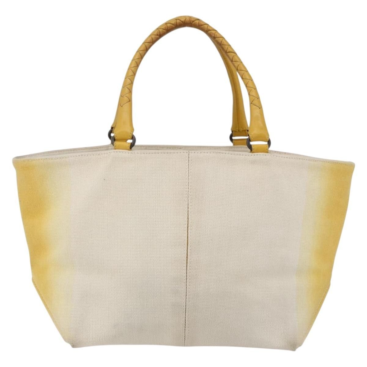 Bottega Veneta Bottega Veneta Braided Handle Open Canvas with Leather Size ONE SIZE - 2 Thumbnail