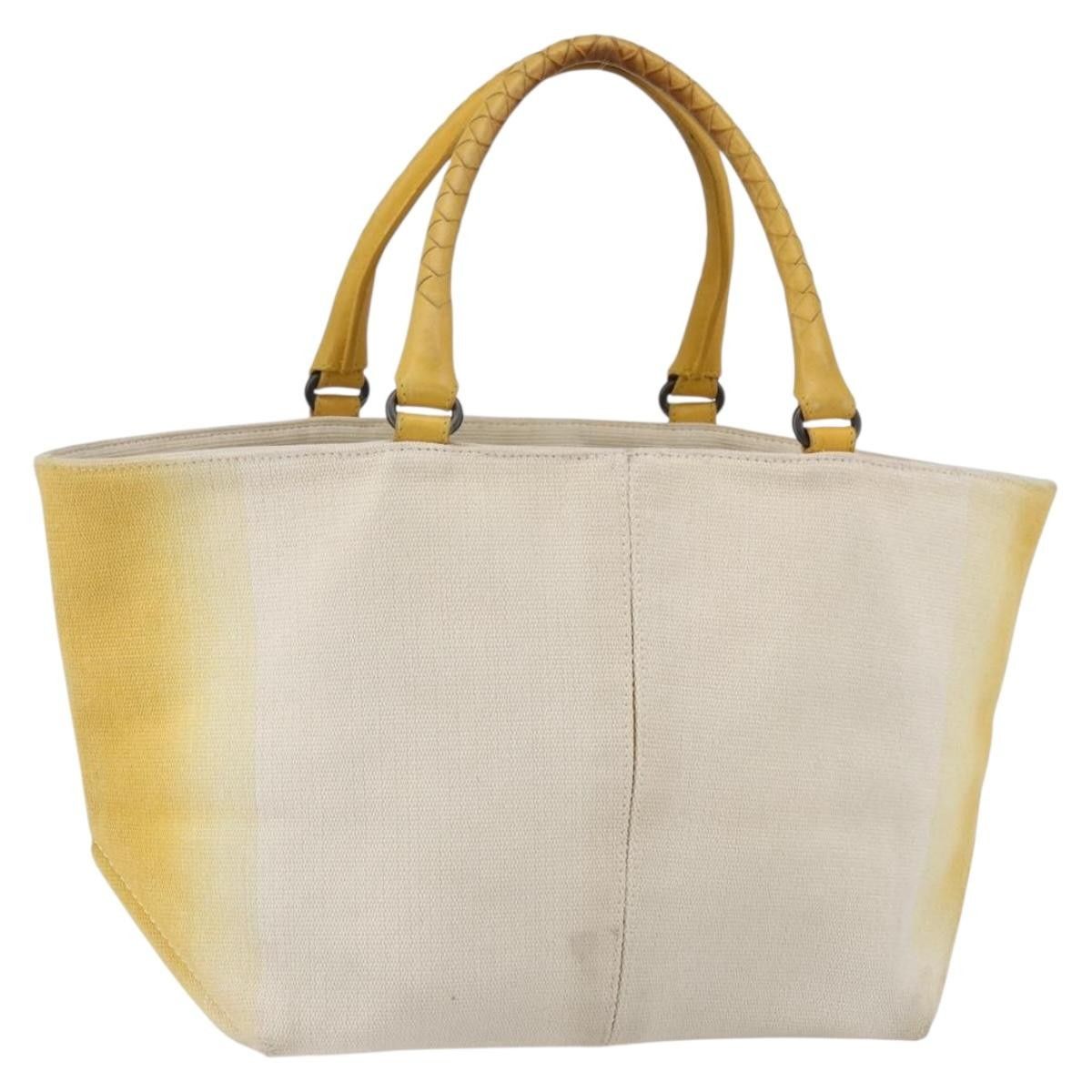 Bottega Veneta Bottega Veneta Braided Handle Open Canvas with Leather Size ONE SIZE - 15 Thumbnail