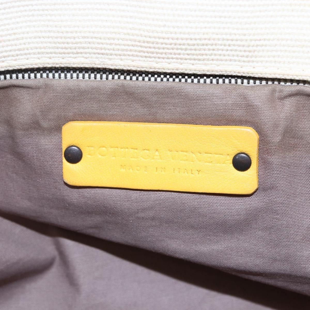 Bottega Veneta Bottega Veneta Braided Handle Open Canvas with Leather Size ONE SIZE - 6 Thumbnail