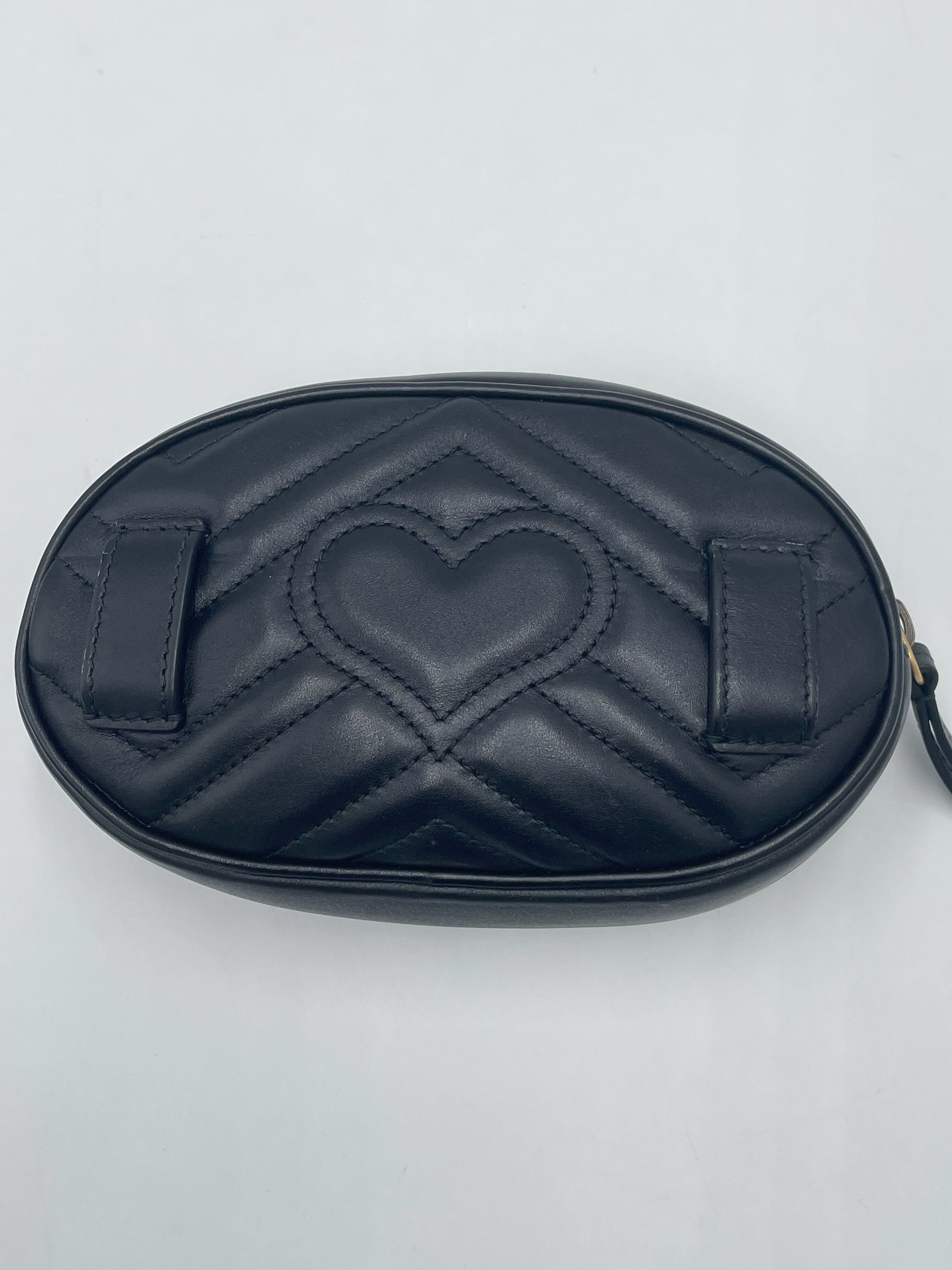 Gucci Gucci Gucci Marmont Black leather Size ONE SIZE - 2 Thumbnail