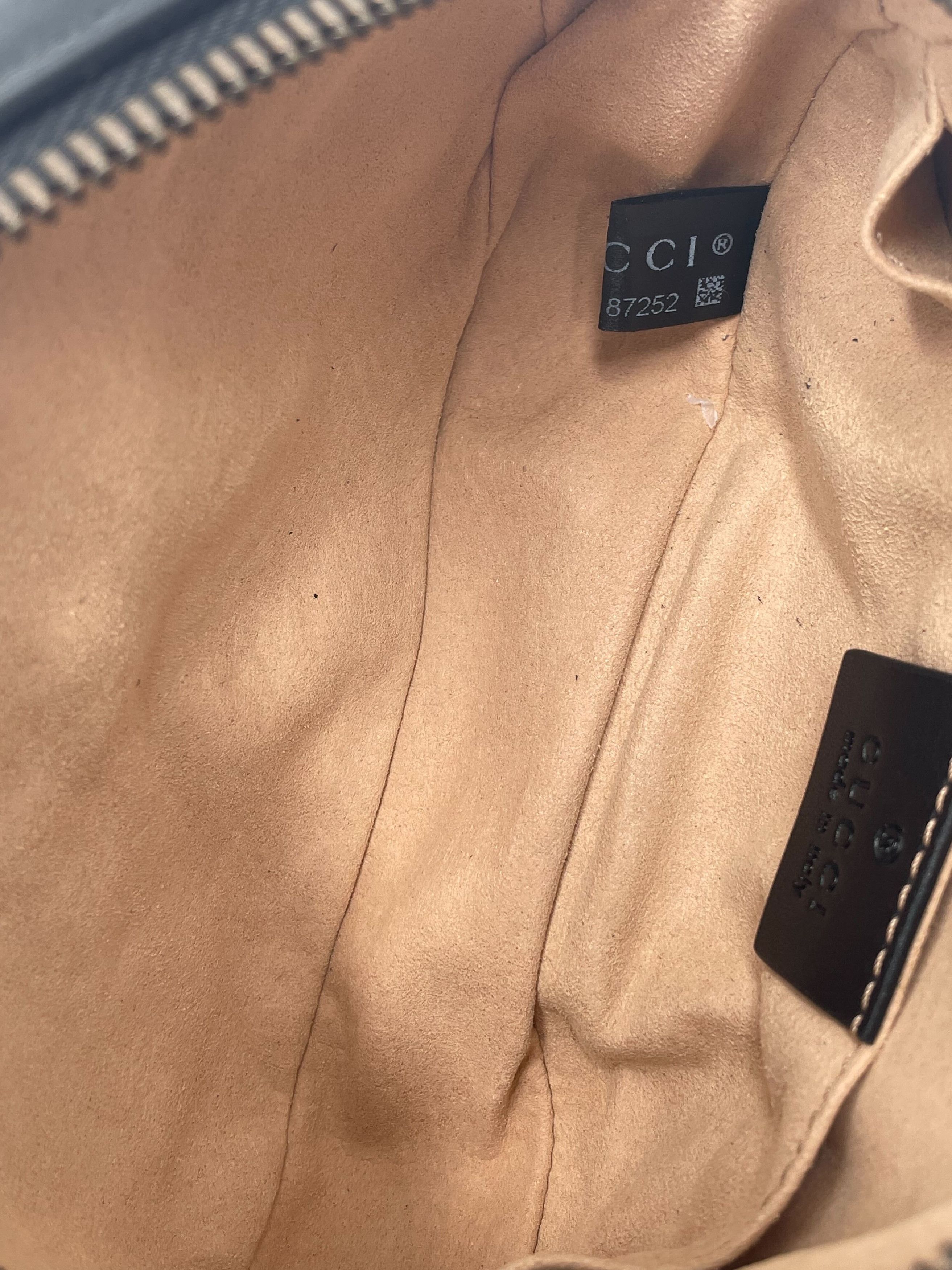 Gucci Gucci Gucci Marmont Black leather Size ONE SIZE - 6 Thumbnail