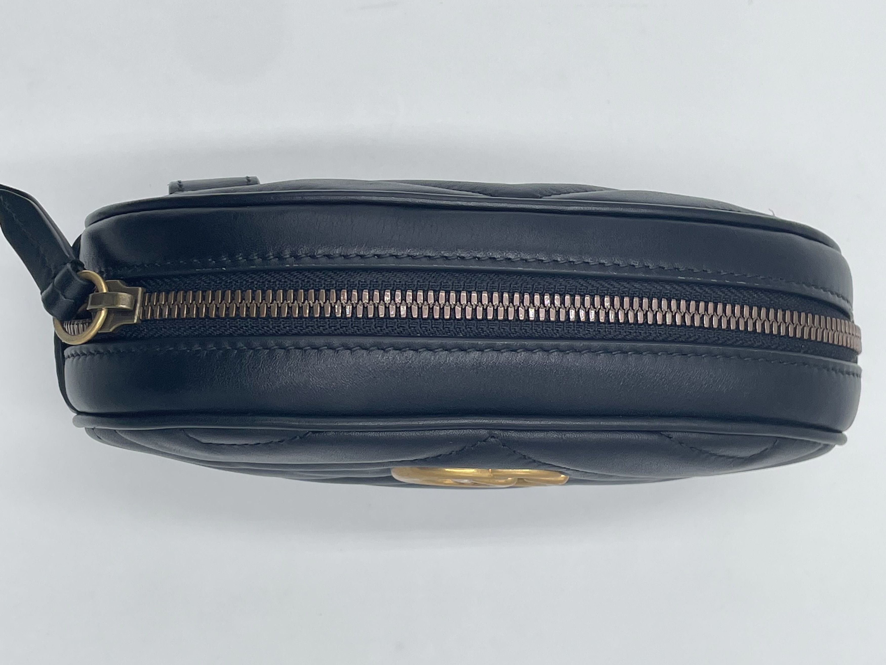 Gucci Gucci Gucci Marmont Black leather Size ONE SIZE - 5 Thumbnail