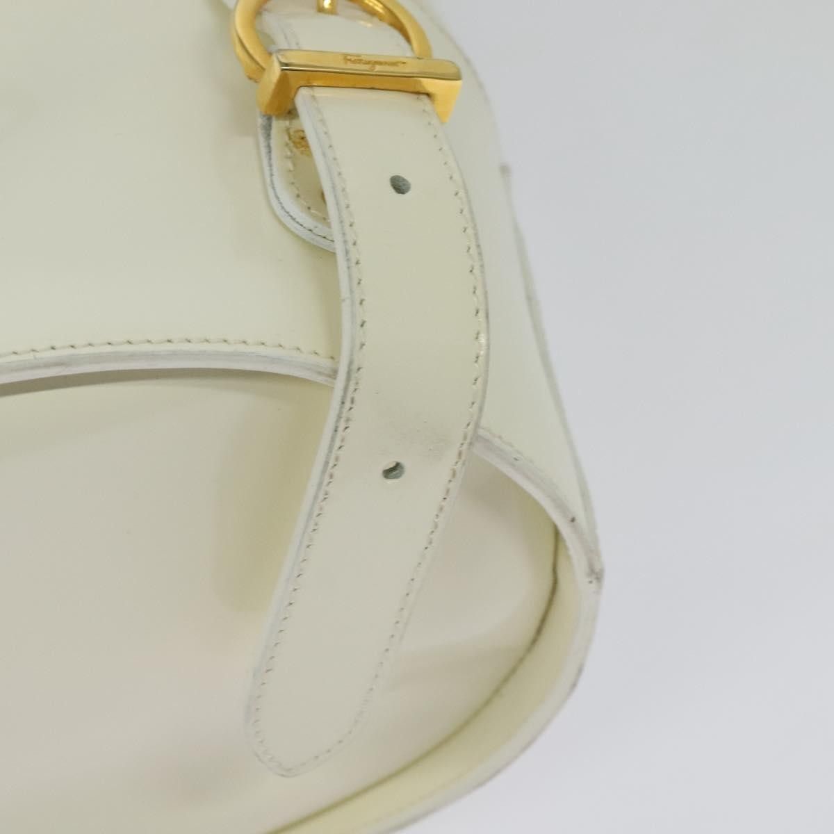 Salvatore Ferragamo Salvatore Ferragamo Vintage Gancini Patent Leather Size ONE SIZE - 11 Thumbnail