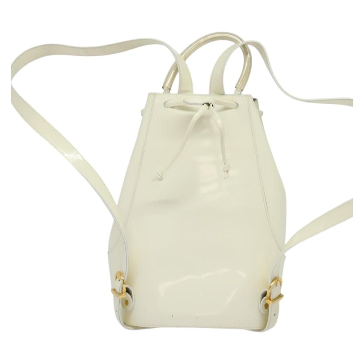 Salvatore Ferragamo Salvatore Ferragamo Vintage Gancini Patent Leather Size ONE SIZE - 2 Thumbnail