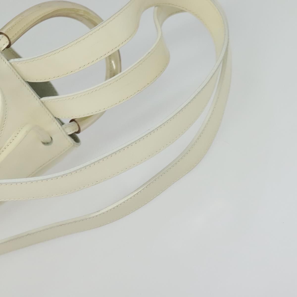 Salvatore Ferragamo Salvatore Ferragamo Vintage Gancini Patent Leather Size ONE SIZE - 15 Thumbnail