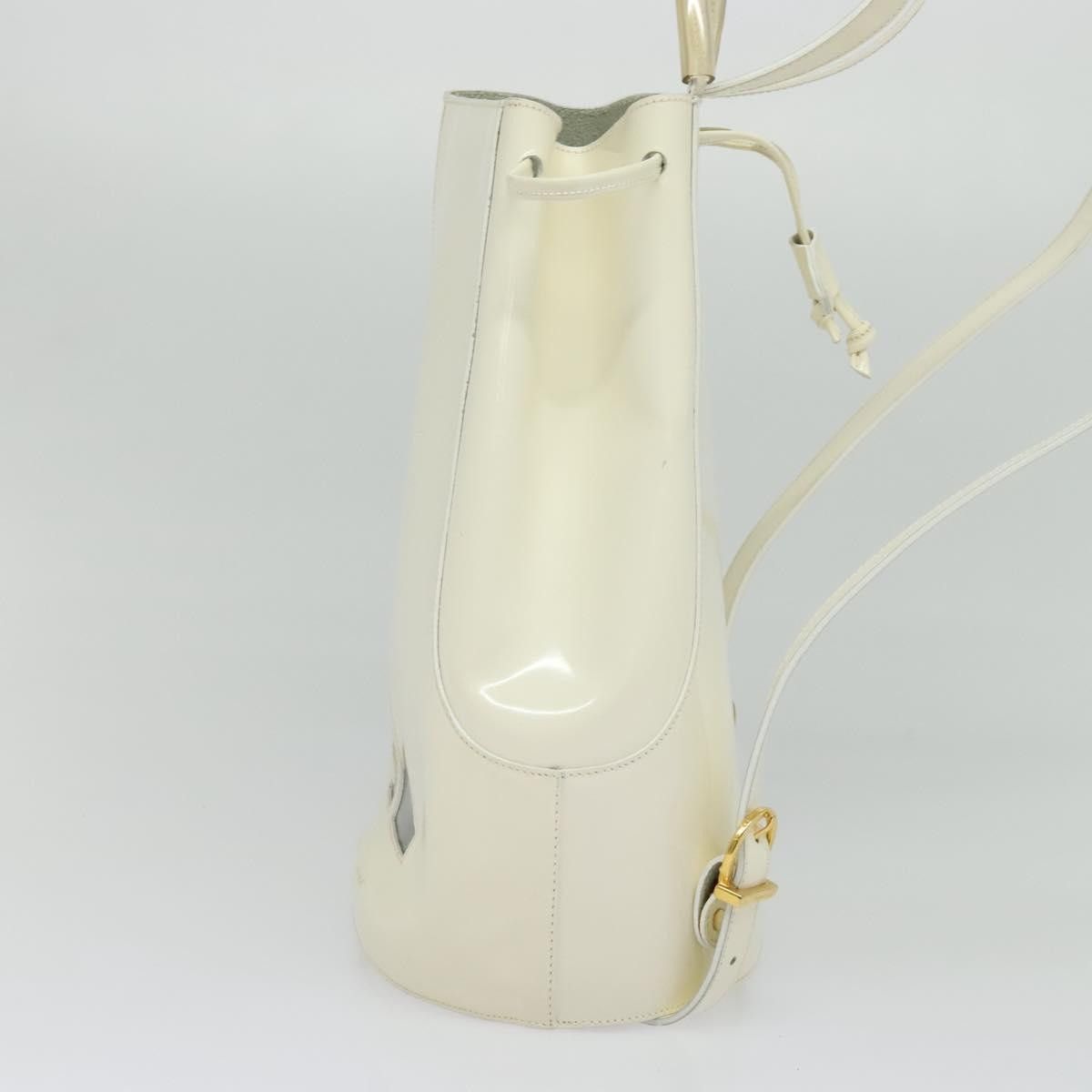 Salvatore Ferragamo Salvatore Ferragamo Vintage Gancini Patent Leather Size ONE SIZE - 3 Thumbnail