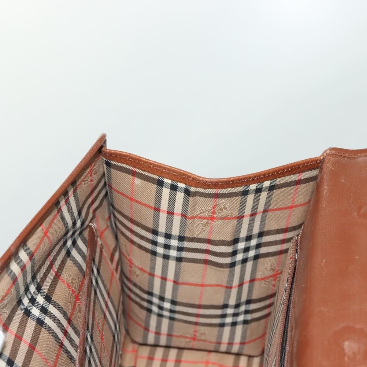 Burberry Burberry Vintage Handbag Leather Size ONE SIZE - 20 Thumbnail