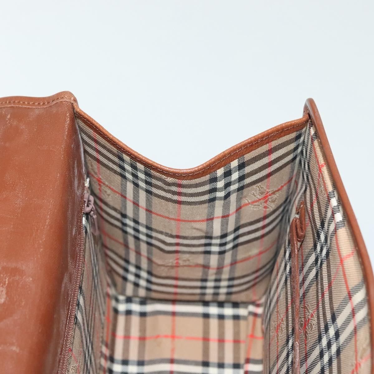 Burberry Burberry Vintage Handbag Leather Size ONE SIZE - 21 Thumbnail